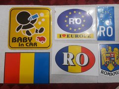 Stickere auto Romania